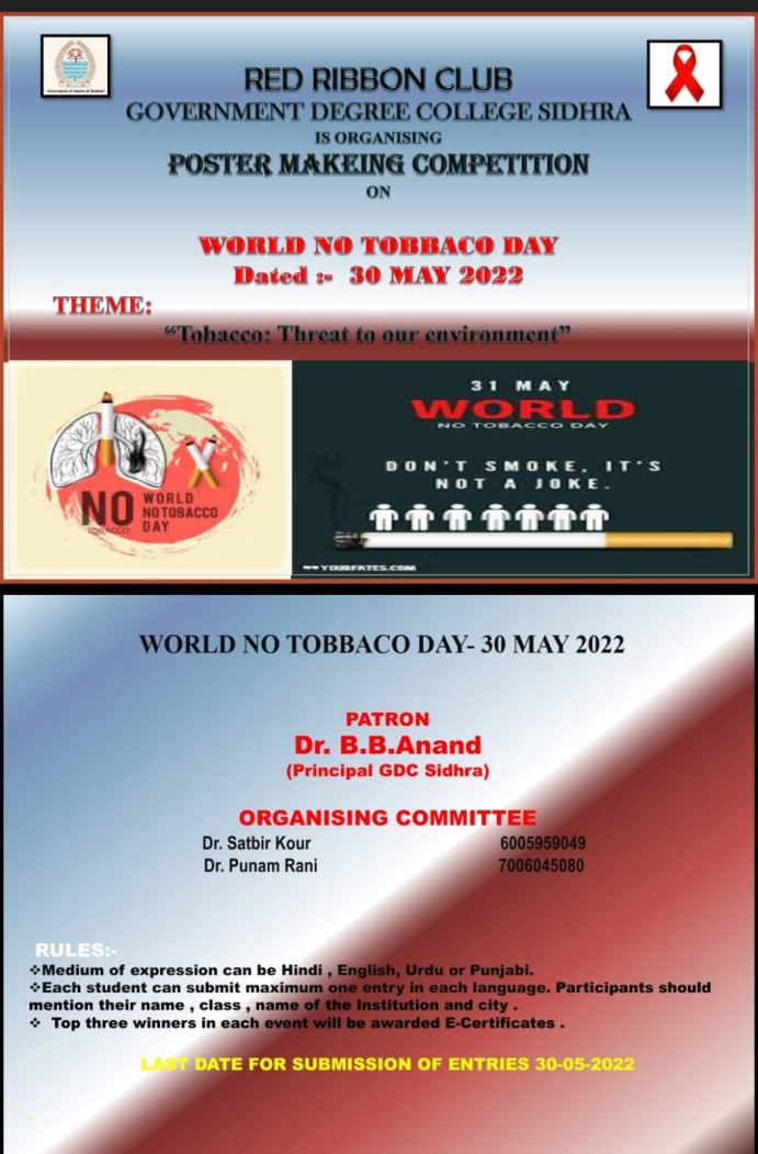 World No Tobacco Day